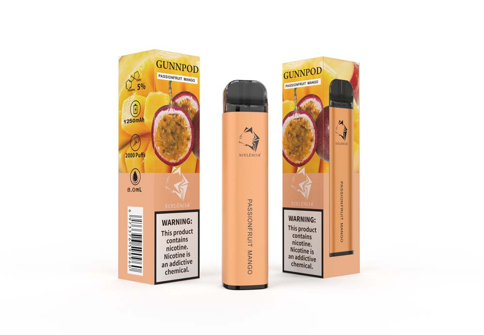 Gunnpod 2000puffs Vape Pen Großhandel Einweg-Vaporizer