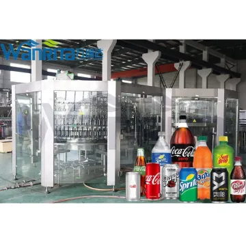 Carbonated Beverage PET Bottle Filling Machine for Soft Drink Production Line