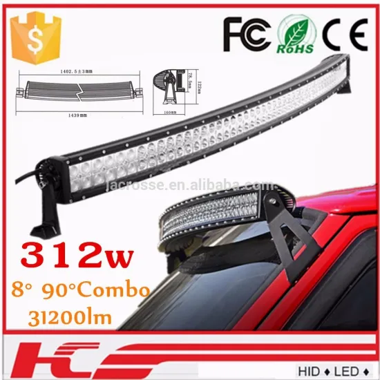 Wholesale 24v 12 volt curved Led Offroad Light Bar