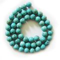 Perles rondes turquoise 8MM