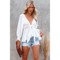 Summer Tops Sexy Deep Vneck camicie