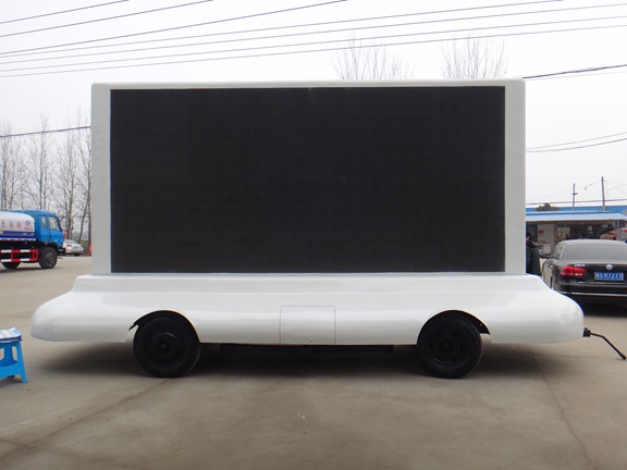 Mobile LED Advertising Trailer