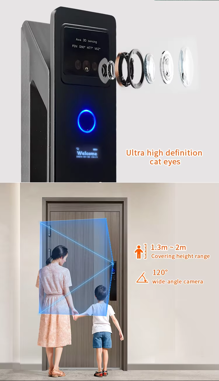 11 6 face door lock