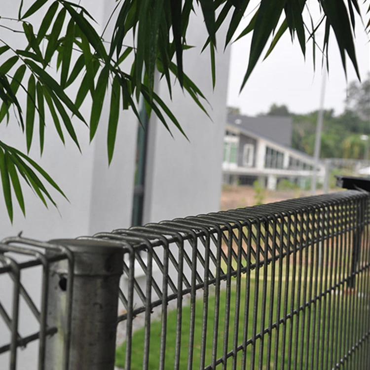 galvanized roll top welded wire mesh fencing panel
