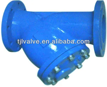 y strainer drain valve