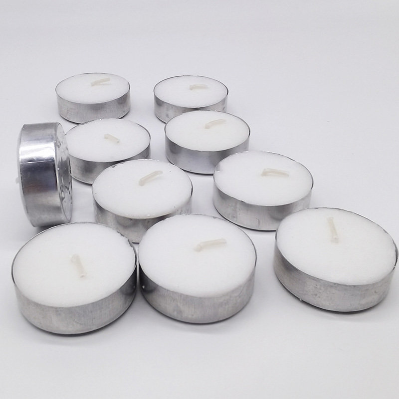 6 гадзін неправеранай свечкі з алюмініевай кубкам