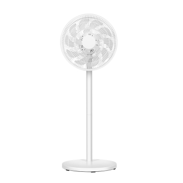 High-Power Oscillating Mini Stand Fan for Hotels: Portable Smart Electric Turbo Vertical Air Circulator