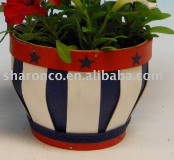 Christmas flower pot