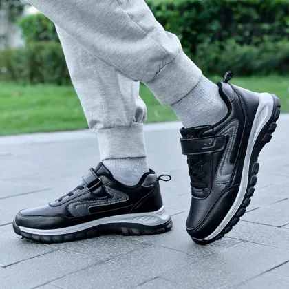 Anti-Slip Warm Fur Hiking Shoes for Seniors