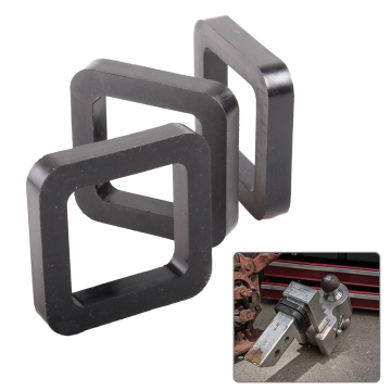 3pcs/set 2 "Rassel -Gummi -Stoßfängerpolster für Anhängerempfänger -Hitch -Schalldämpfer reduzieren