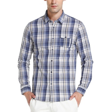 Designer plaid shirts for men famous clothing factories in china