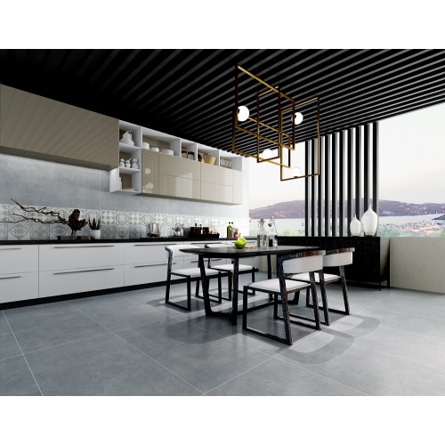 Tekstura cementu 60 * 120 cm Rustykalna matowa płytka porcelanowa