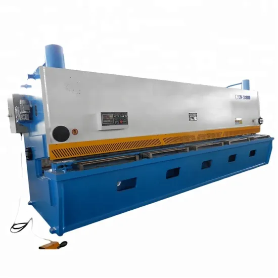 CNC Metal Sheet Guillotine Hydraulic Shearing Machine 12 x 6000mm