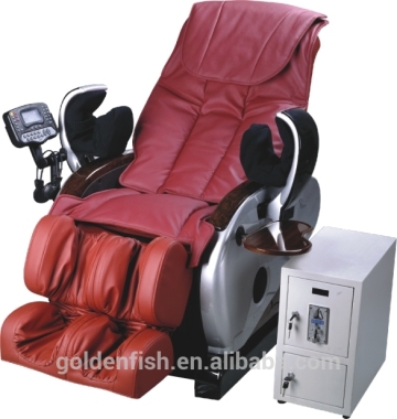 Wholesale Luxury coin operated leather massage chairs