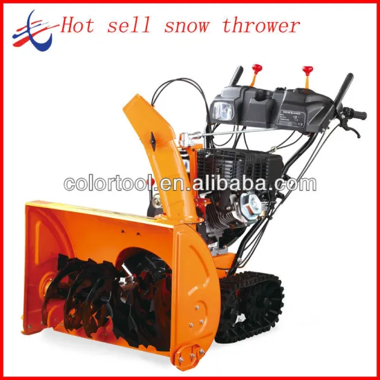 ZHEJIANG snow blower with track walk,LED light and 13HP Zongshen/Longcin engine