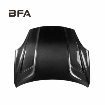 Upgraded TKT Dry Carbon Fiber Hood & Front Bumper Blades for New Porsche Cayenne 9Y0