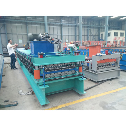 Mesin Roll Forming Lembaran Besi Bergelombang