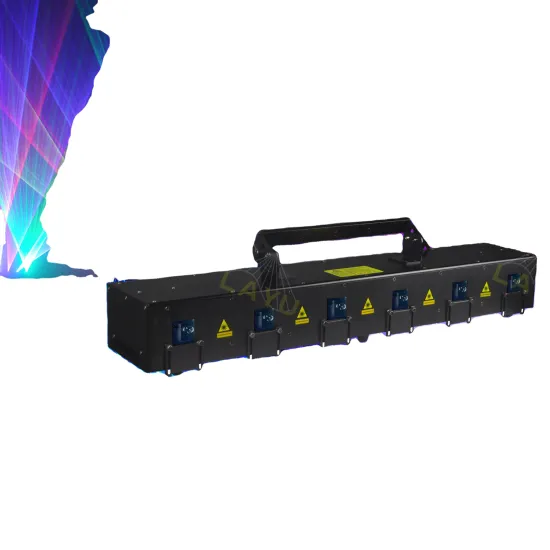 Professional DJ KTV Party Equipment: 6W, 12W, 18W RGB Laser Array with Full Color Animation and 6 Heads Fat Beam for Bars and Events