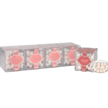 Soft White Strawberry Flavor Marshmallow Candy
