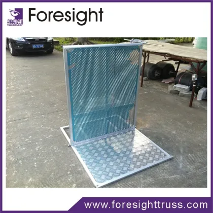 Foresight high quality aluminum barrier trolly
