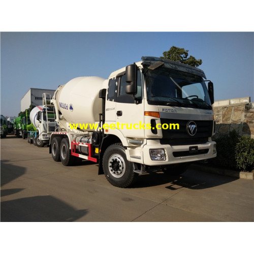 9000 liters 10 Wheel Transit Mix Concrete Trucks