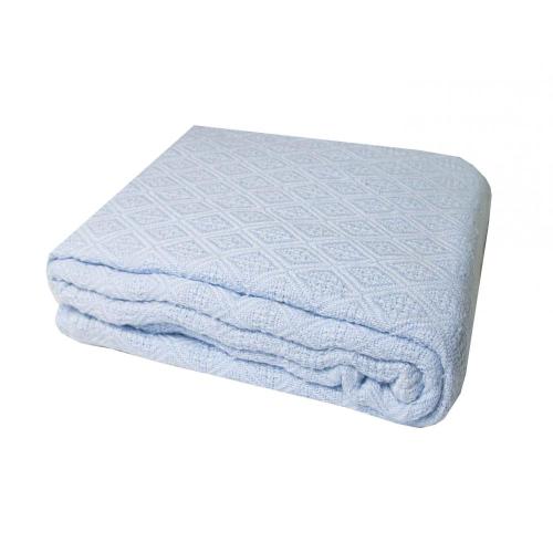 Thermal Blanket Mercerized Cotton Diamond Jacquard Themal Blanket Supplier