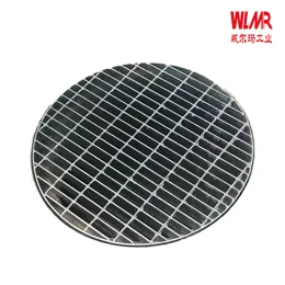 Hot-dip galvanized round manhole cover plate