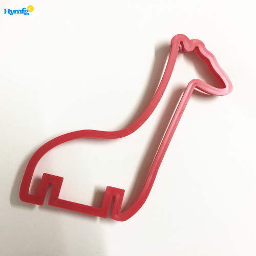 Plastic Aminal Giraffee 3D cookie cutter Set