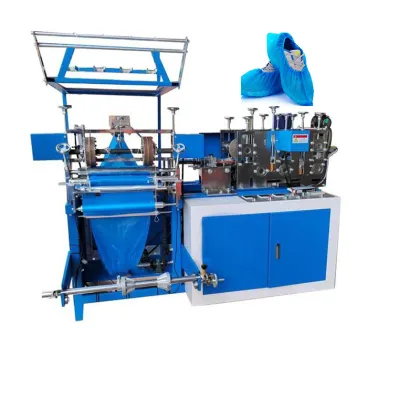 Automatic Non Woven Shoe Cover Making Machine for Clarks Shoes