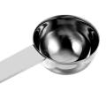 Silver Stainless Steel Double Head Coffee Measuring Scoop