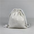 Reusable Cotton Canvas Drawstring Bag