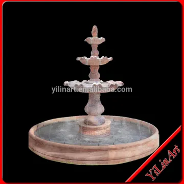 Carved Decorative Marble Indoor Water Fountain