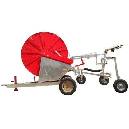 Factory Direct Large Hose Farm Sprinkler Irrigation System with Traveling Big Rain Gun