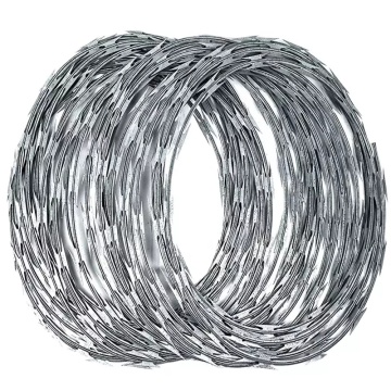 Price and Details of Barbed Concertina Fencing Wire with 450mm Diameter and Razor Barbed Wire Mesh