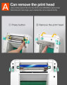 OEM impresora térmica de etiquetas con bluetooth android de 4 pulgadas