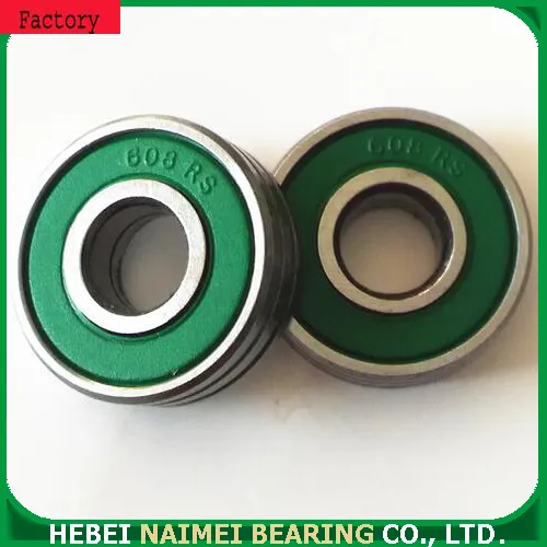 Chrome steel single row deep groove ball bearing
