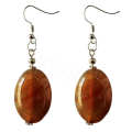 Natural Gemstone Agate Earring