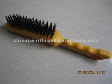 Plastic handle Wire brush