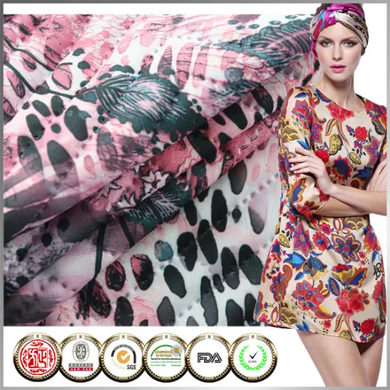 Hot selling SGS certified Poly Ultrasonic Polyesteer embossed fabric