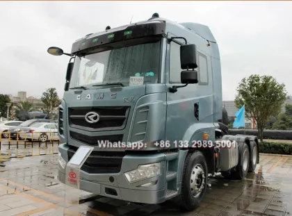 CAMC 50 ton Tractor Truck 6x4 Semi Trailer for Timber Transportation