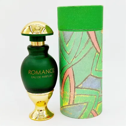 Exquisite Green Small Round Bottle Long-Lasting Fragrance Body Perfume