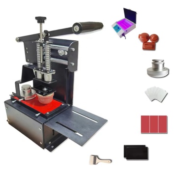 Home Use Small Logos Manual Pad Printer for Cosmetics Packaging
