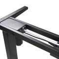 Single Motor Standing Computer Desk Adjustable On Wheels