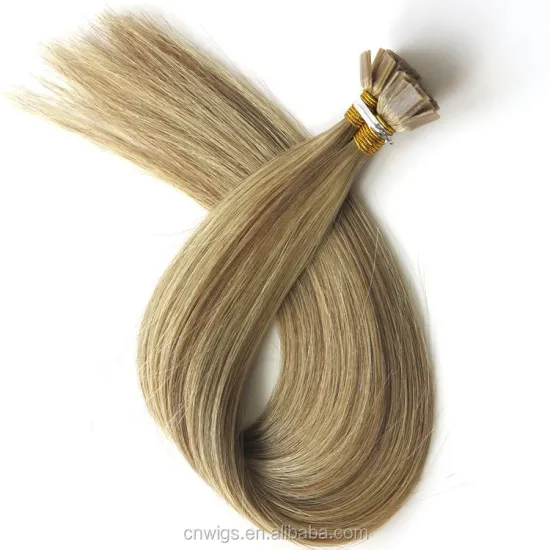 ( 300 grams/set, #8/613 ) HARMONY 20inch Mix Color Cuticle Intact Italian Keratin Flat Tip Hair 100% virgin remy hair extensions