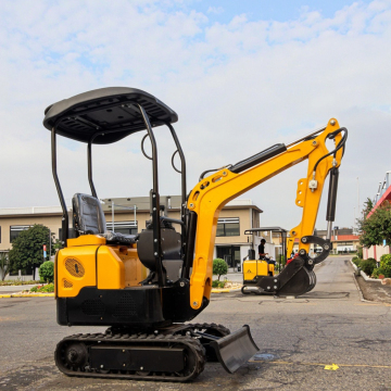 1Ton HT10G-2 Mini Excavator for Gardens and Farms