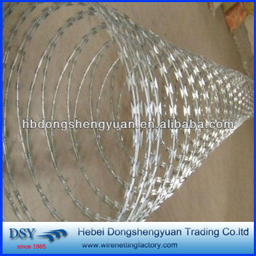 Galvanized Welded Razor Wire Mesh BTO-22