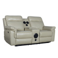 Electric Reclining Genuine Leather Sofa Set