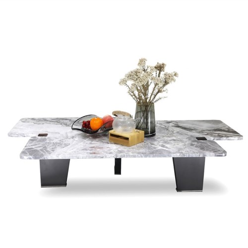 Marble Polygon Coffee Table