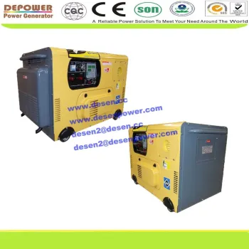 3-phase,only 0.3-0.5 cub-meter volume,8KW 10KVA silent generator