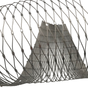 Flexible Stainless Steel 304 Rope Mesh